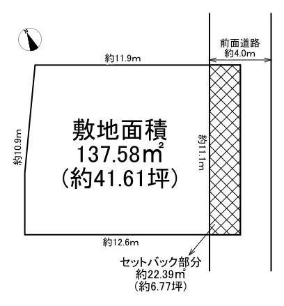 【土地図】 | 大阪市東成区大今里2丁目　1区画