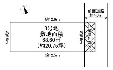 【土地図】 | 大阪市東成区大今里2丁目　3号地