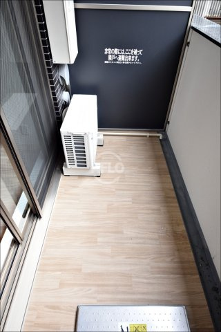 プレサンス松屋町ヴェルデスのバルコニー|プレサンス松屋町ヴェルデス　バルコニー