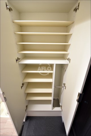 プレサンス松屋町ヴェルデスの収納|プレサンス松屋町ヴェルデス　シューズボックス
