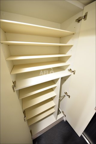 プレサンス松屋町ヴェルデスの収納|プレサンス松屋町ヴェルデス　シューズボックス