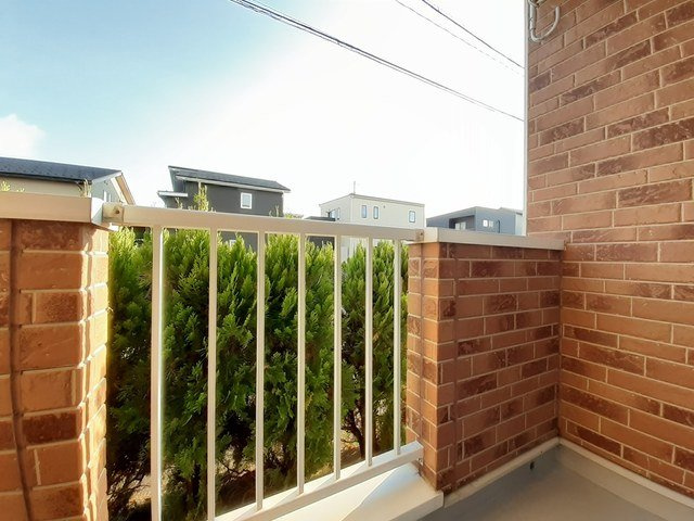 ゼファーⅡのバルコニー|バルコニー付きです