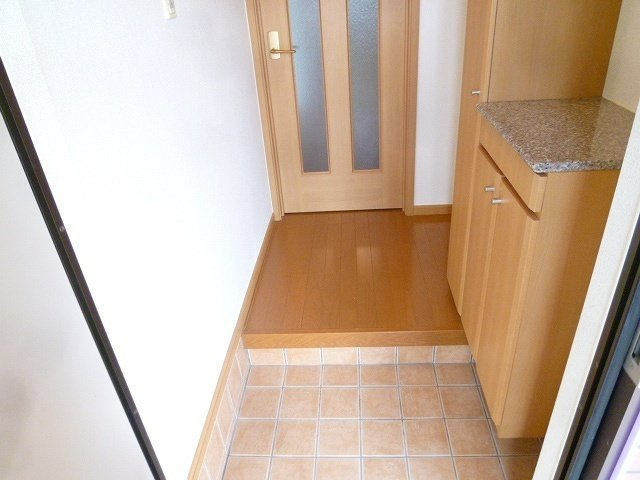 ル・クールＡの玄関|きれいな玄関です