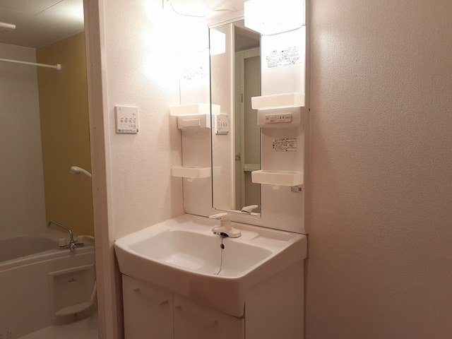 ラ　フォレスタ　Ⅲの洗面所|使いやすい洗面所です