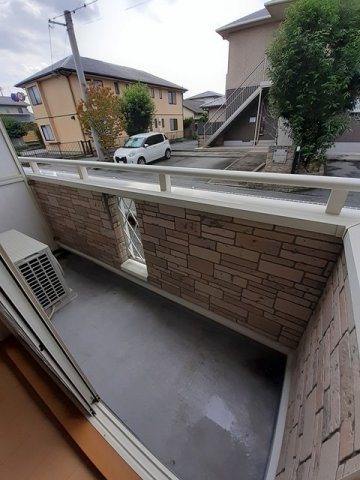 ラ・ルーチェのバルコニー