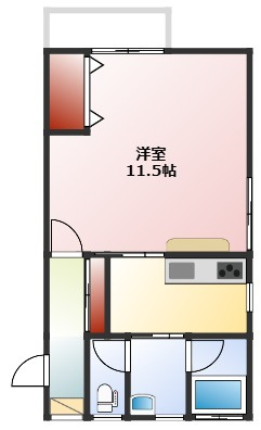ベルパーチⅠの間取り
