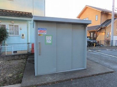 レオパレス藤のその他|敷地内にゴミ庫が設置されておりゴミ捨てに便利です