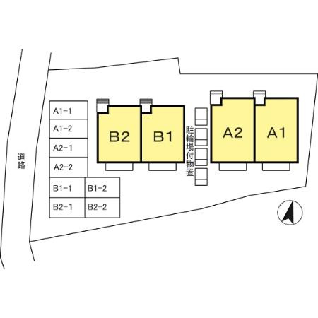 プラセール・おさだの区画図