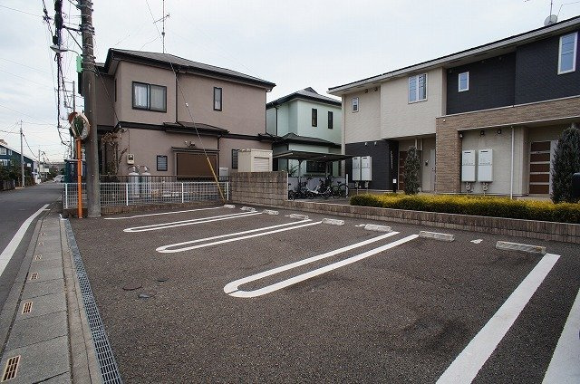 ソフトリィ・メゾンの駐車場