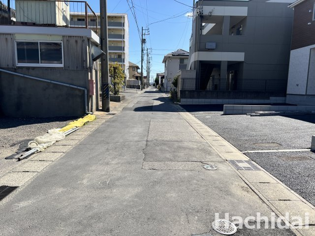 碧南市福清水町第1　新築戸建＜1号棟＞の前面道路含む現地写真