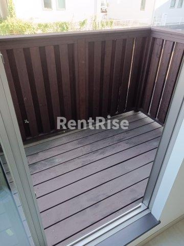 リュミエール下津のバルコニー