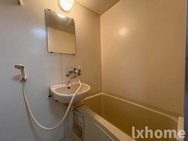 シロハイヌの浴室