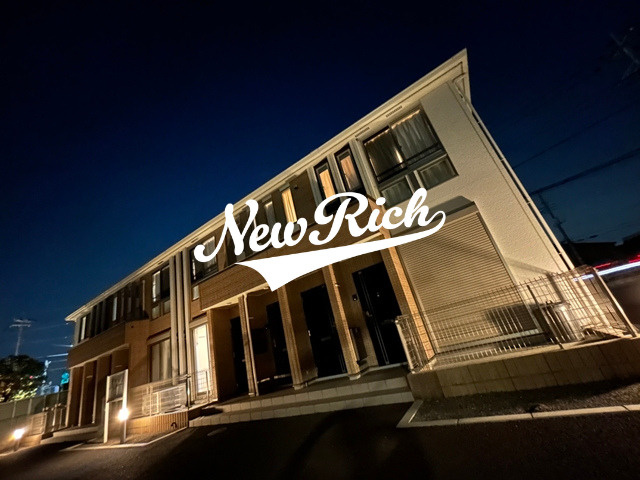 前橋市公田町のアパートの外観