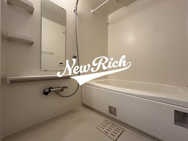 前橋市公田町のアパートの浴室