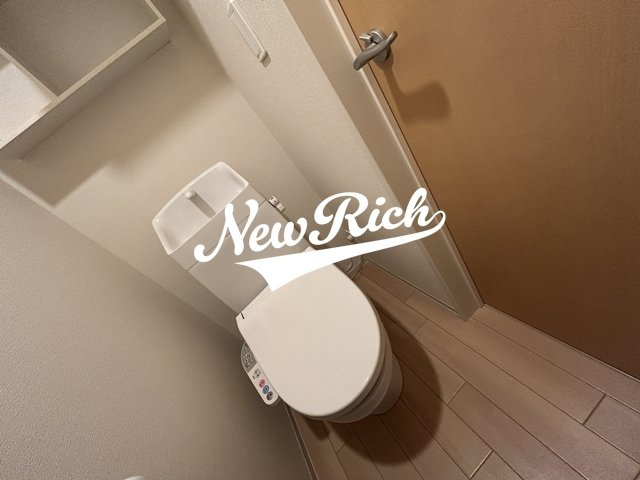 前橋市公田町のアパートのトイレ