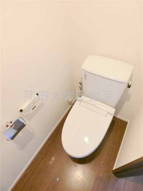 プレディアスタイル池上南のトイレ|手洗いと温水洗浄便座付きのトイレ