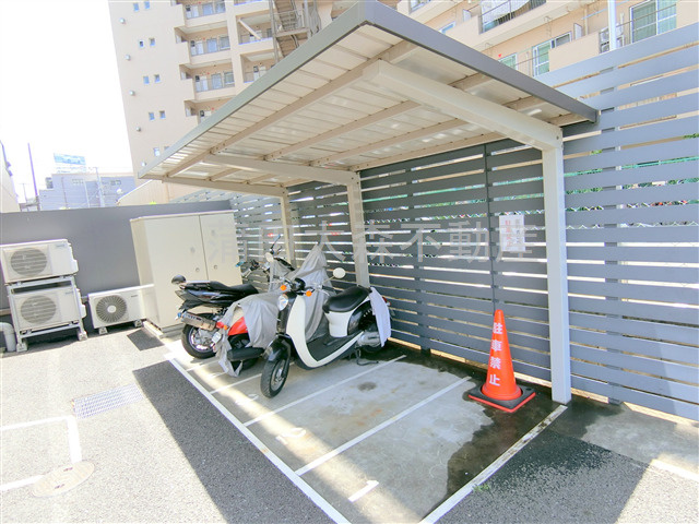 プレディアスタイル池上南のその他共用部分|バイク置き場　空き状況等詳細はお問合せ下さい。