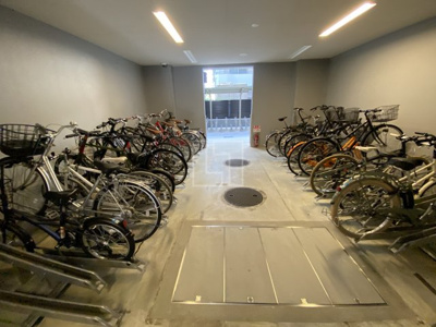 【その他共用部分】 | プレサンス松屋町ヴェルデス | プレサンス松屋町ヴェルデス　駐輪場