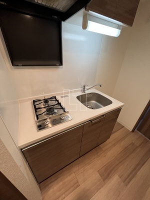 【キッチン】 | プレサンス難波ラフィーネ | プレサンス難波ラフィーネ　２口ガスシステムキッチン