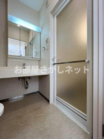 ヒルコート大森山王の洗面所