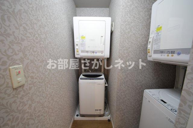 にゃんこハウス西早稲田の設備|なんと嬉しい乾燥機付きです。
