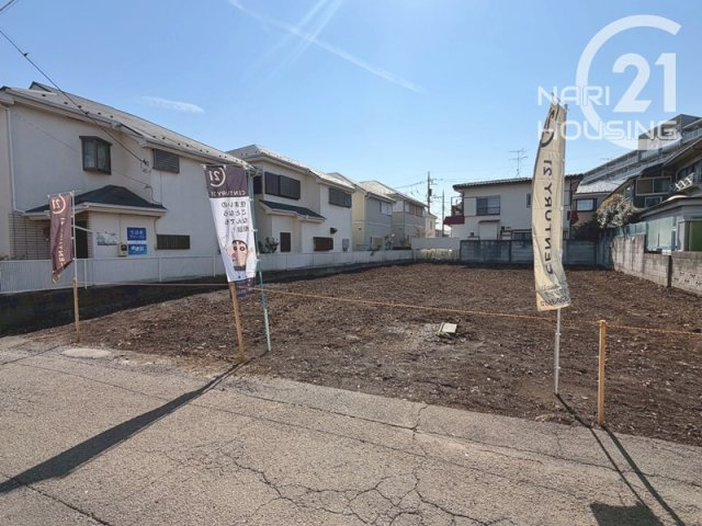 【前面道路含む現地写真】 | 東久留米市金山町2丁目　売地　全2区画　B号区 | 住環境良好です