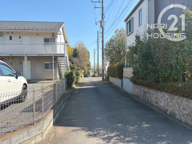 【前面道路含む現地写真】 | 東久留米市金山町2丁目　売地　全2区画　B号区 | 前面道路含む現地写真です