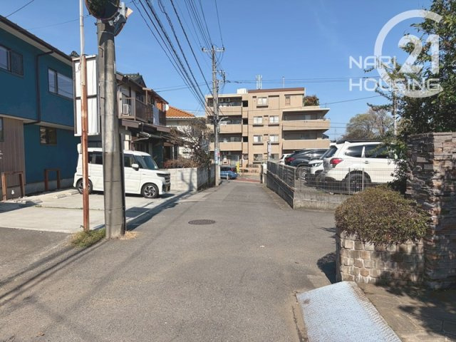 【前面道路含む現地写真】 | 東久留米市金山町2丁目　売地　全2区画　B号区 | 前面道路含む現地写真です