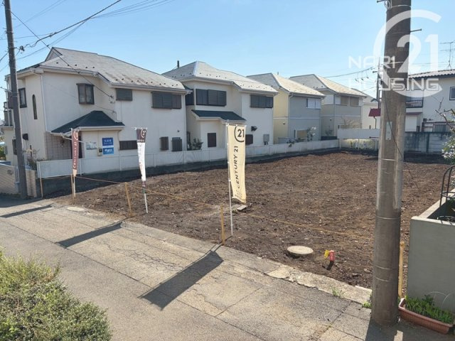 【前面道路含む現地写真】 | 東久留米市金山町2丁目　売地　全2区画　B号区 | 前面道路含む現地写真です