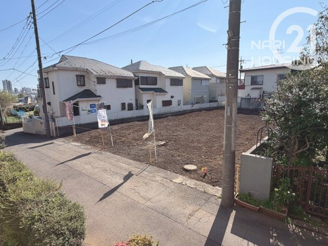 【前面道路含む現地写真】 | 東久留米市金山町2丁目　売地　全2区画　B号区 | 前面道路含む現地写真です