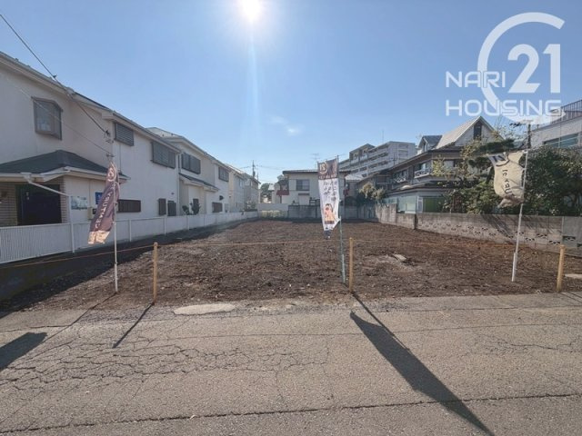 【前面道路含む現地写真】 | 東久留米市金山町2丁目　売地　全2区画　B号区 | 前面道路含む現地写真です