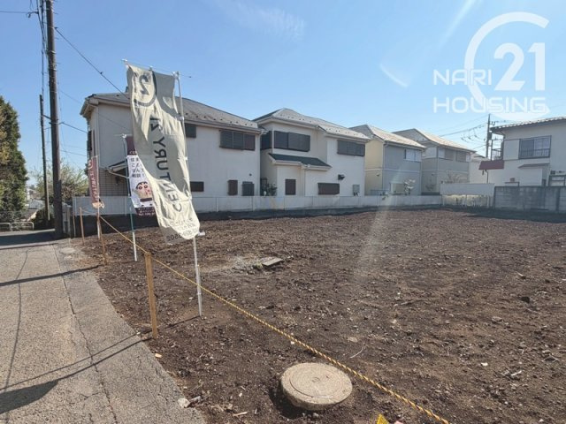 【前面道路含む現地写真】 | 東久留米市金山町2丁目　売地　全2区画　B号区 | 前面道路含む現地写真です