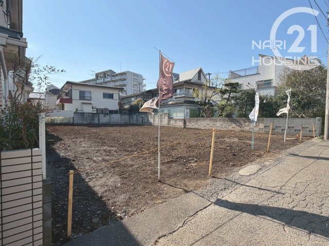 【前面道路含む現地写真】 | 東久留米市金山町2丁目　売地　全2区画　B号区 | 前面道路含む現地写真です