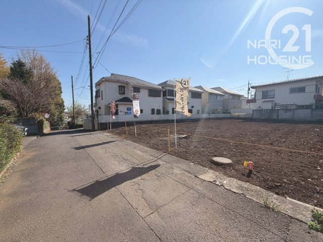 【前面道路含む現地写真】 | 東久留米市金山町2丁目　売地　全2区画　B号区 | 前面道路含む現地写真です