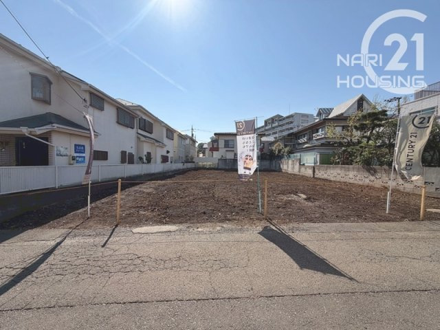 【前面道路含む現地写真】 | 東久留米市金山町2丁目　売地　全2区画　B号区 | 夢のマイホームが建てられます