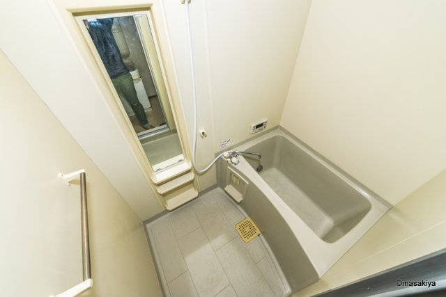 メゾン・ド・Ｔの浴室|お風呂　追い焚き付きです。