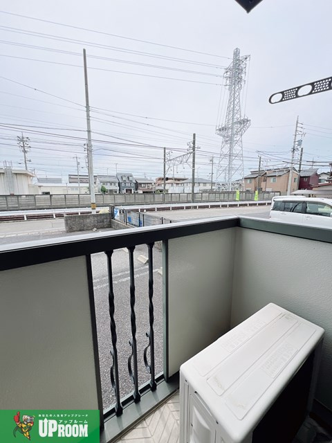 サンフィールド天神のバルコニー