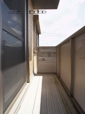 【バルコニー】 | プレミール・フォンテーヌⅢ | お洗濯物がたくさん干せます♪