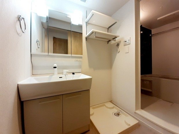 ソレアードの洗面所