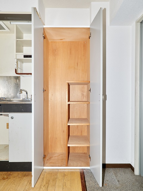 ニュープレジデント藤澤の収納|玄関のシューズボックス兼用収納ボックス