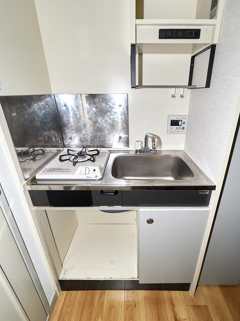 ニュープレジデント藤澤のキッチン|ガスコンロは新品に交換しました☆