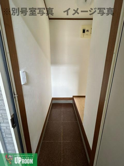 リバーサイド庄内の玄関