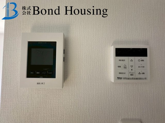 全6区画　WIC付　二見町東二見　A号棟　新築戸建の防犯設備