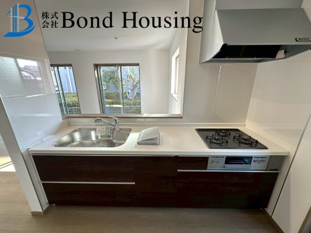 全6区画　WIC付　二見町東二見　A号棟　新築戸建のキッチン