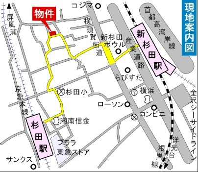 ＭＡＩＳＯＮ仲の地図|案内図