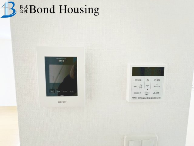 全6区画　収納豊富　二見町東二見　C号棟　新築戸建の防犯設備