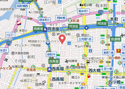 【地図】 | エスリード本町レジデンス