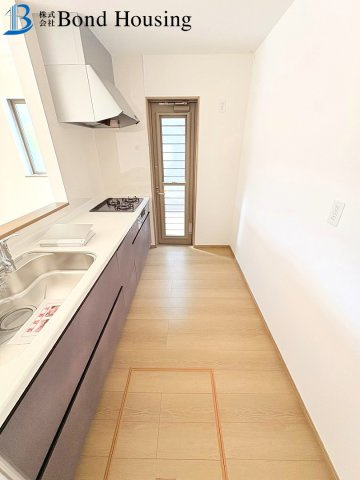 全6区画　LDK18帖超え　二見町東二見　E号棟　新築戸建のキッチン