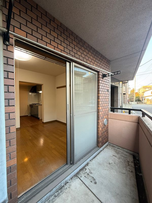 煉瓦館EAST　FACEのバルコニー|バルコニー付きです