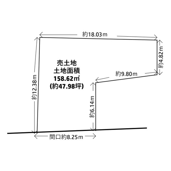 【土地図】 | 向日市寺戸町瓜生